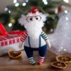 Wzór na szydełkową maskotkę - Santa Noel