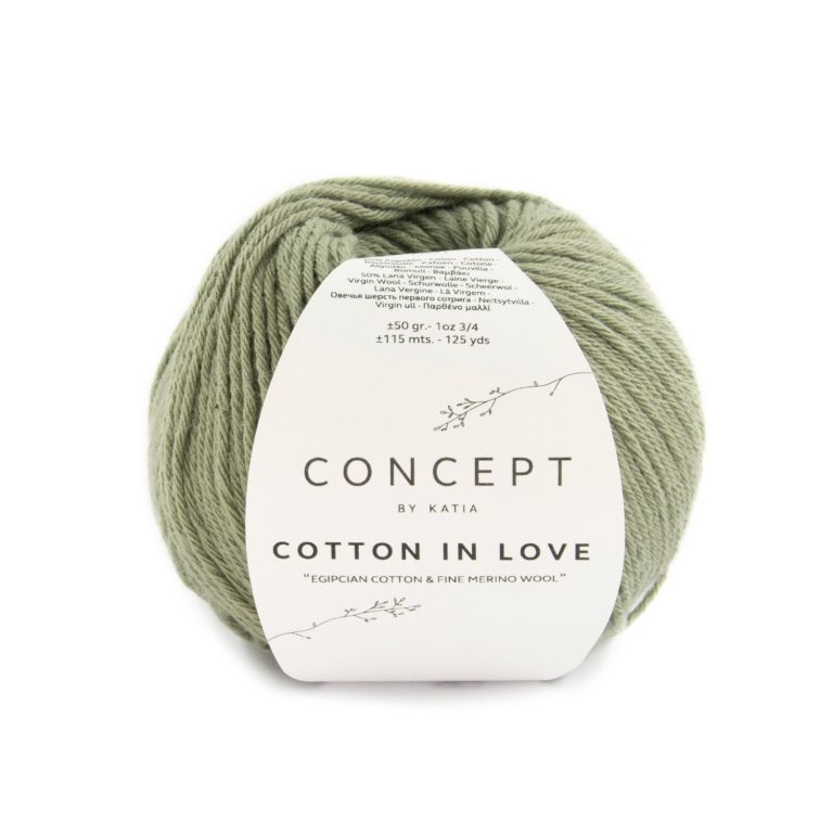Concept Cotton in Love - 59 pastelowy zielony