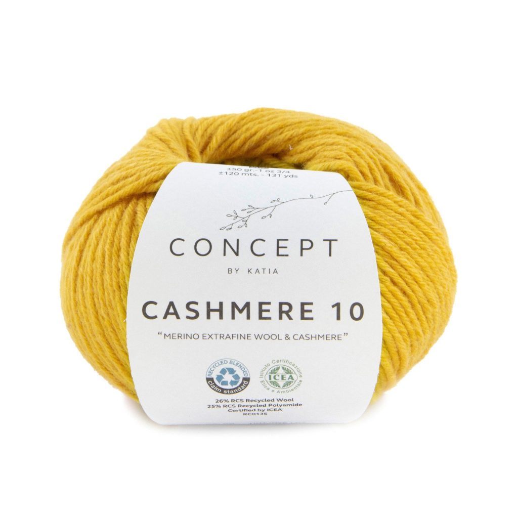 Concept Cashmere 10 - 79 musztardowy