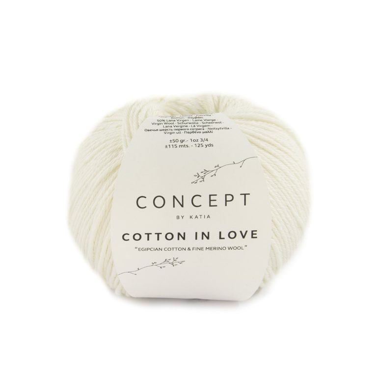 Concept Cotton in Love - 50 ecru
