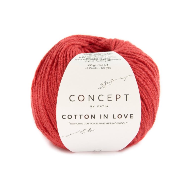 Concept Cotton in Love - 61 czerwony