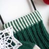 Wzór na druty Santa Holiday Socks - obrazek 4