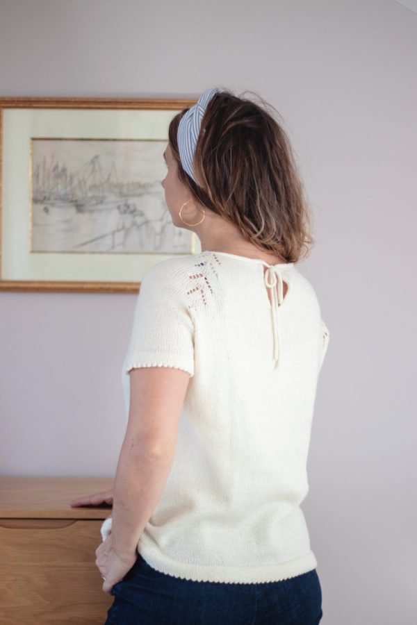 Wzór na druty Rosa Tee - Along Avec Anna (e-voucher) - obrazek 6