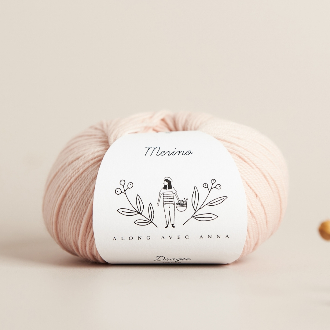 Włóczka Along Avec Anna dragee