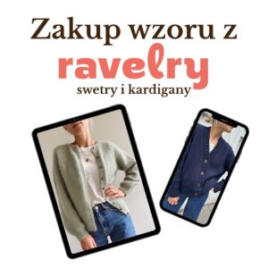 Zakup wzoru z Ravelry (swetry i kardigany damskie)