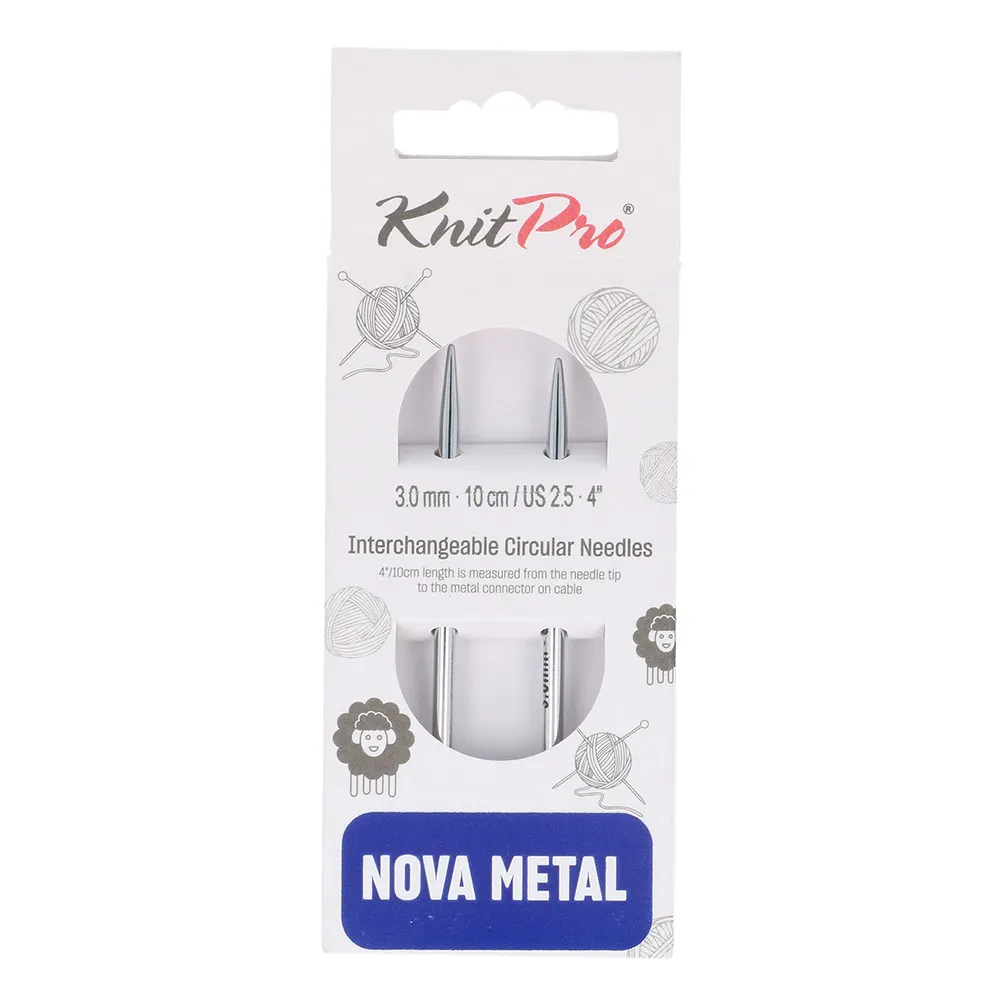 Druty wymienne KnitPro Nova Metal Special (krótkie) - obrazek 3