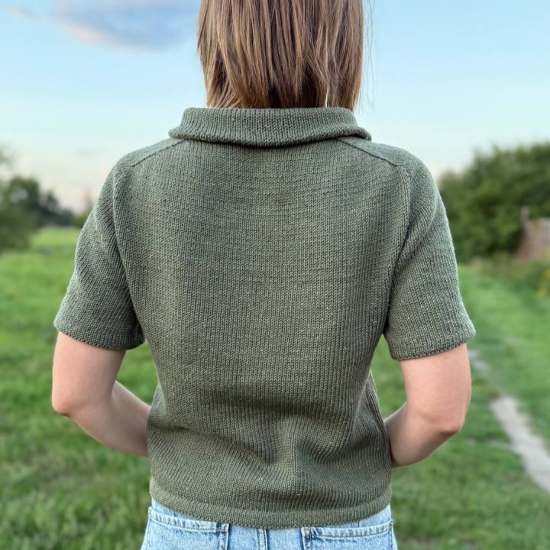 Wzór na koszulkę Polo Tweed Tee (pdf) - obrazek 3