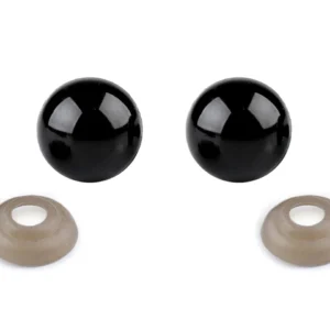 Bezpieczne oczy czarne (5-24 mm)